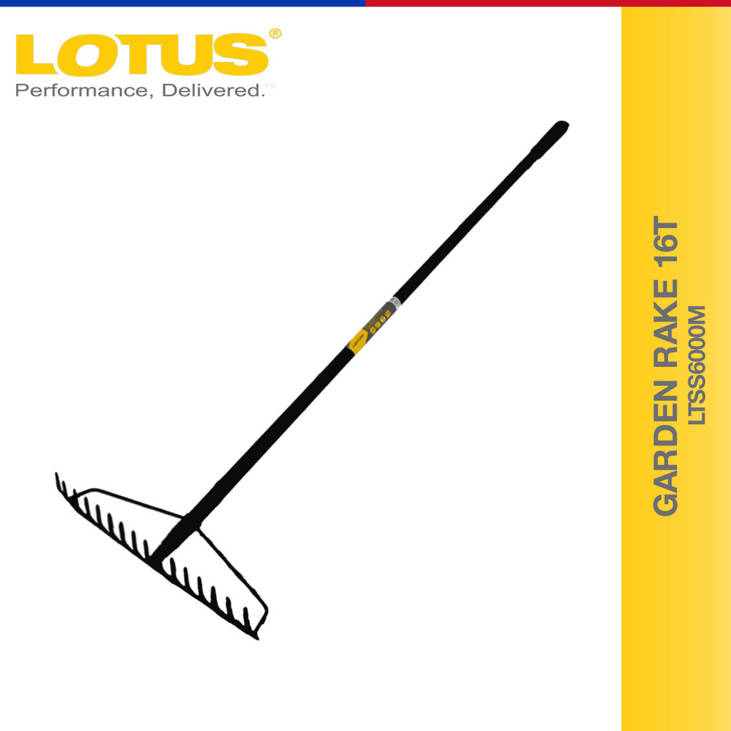 Lotus Garden Rake 16t Ltss6000m Gardening Tools Shopee Philippines