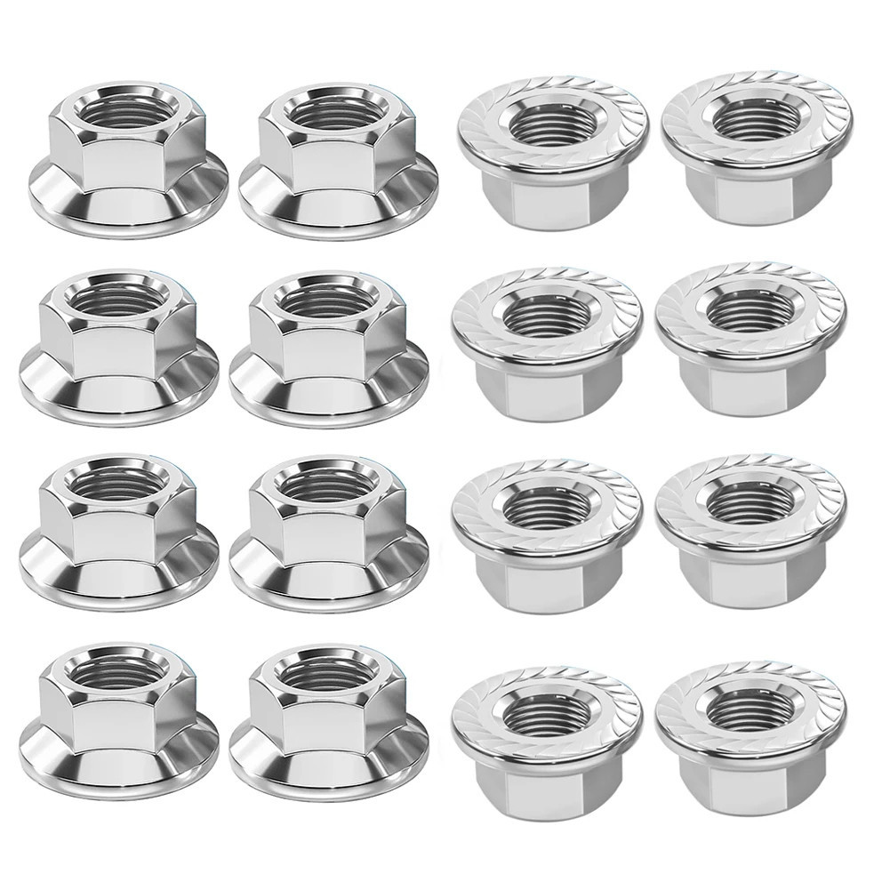 ♀M10x1.25 Wheel Lock Lug Nut Kit Set For Yamaha Raptor 700 Grizzly Warrior 350 Banshee YFZ450 Fo
