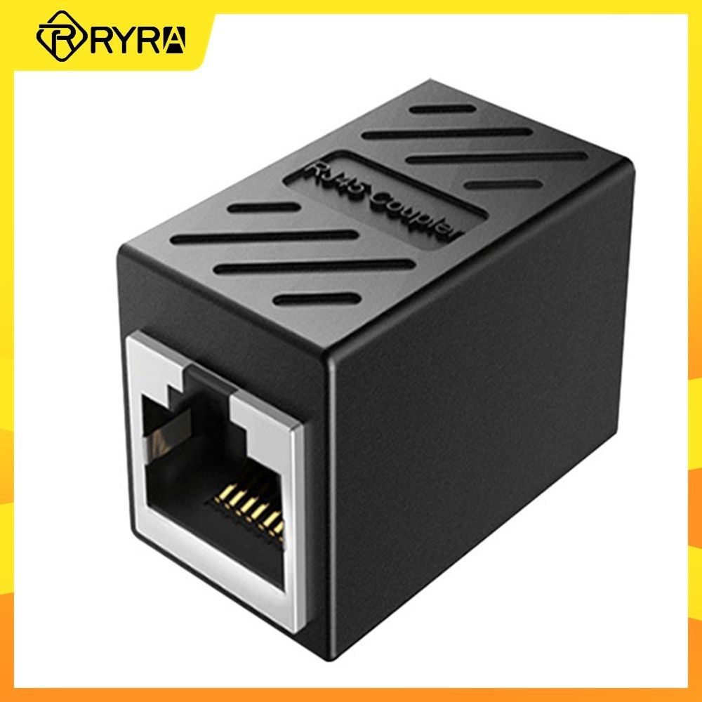 RYRA 1PC RJ45 Network Cable Connector RJ45 Ethernet Coupler Female To ...