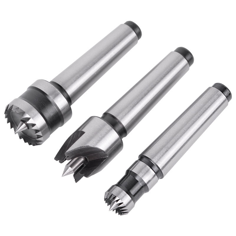 1PC MT2 Serrated Thimble Center Tip Retractable For Woodworking Lathe ...