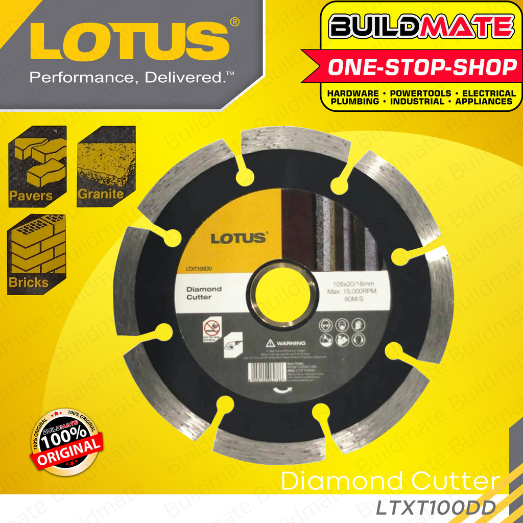 LOTUS Dry Diamond Cutter Cutting Disc Wheel Blade 4