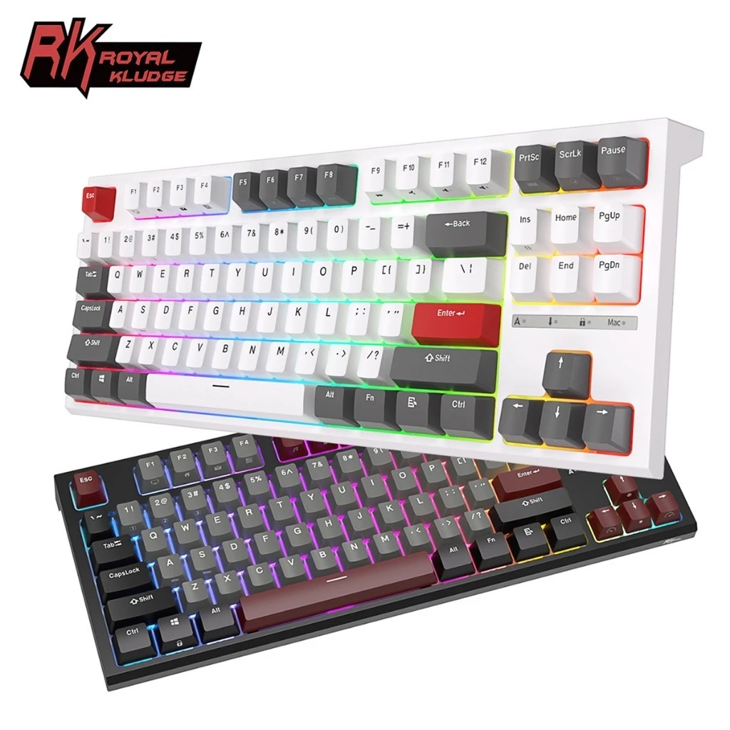 Royal Kludge RK87 Tri-Mode Mechanical Keyboard