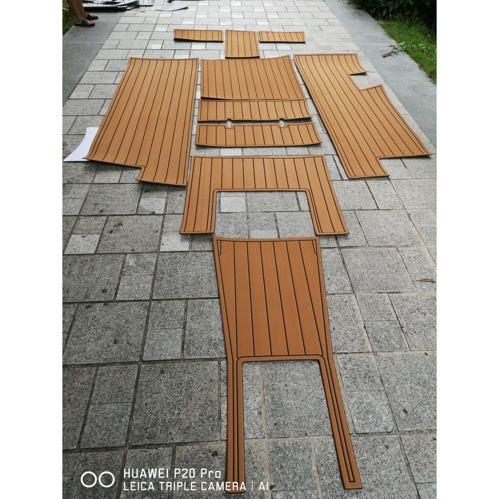 Celebrity 240 Swim Platform Pad Boat EVA Teak Decking 1/4\