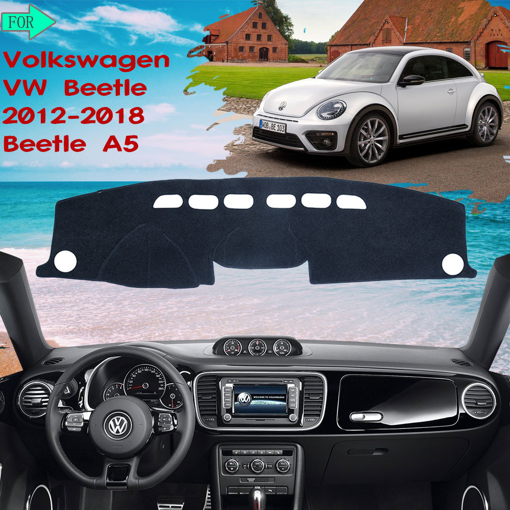Dashboard Mat Cover Carpet Rug Avoid Light Pat for Volkswagen VW Beetle ...