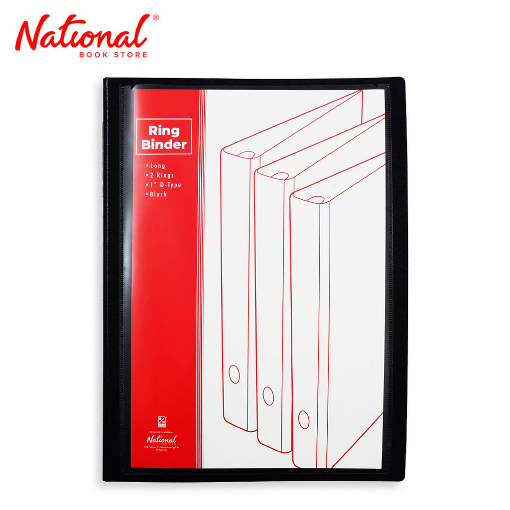 Best Buy Ring Binder 2R 7cm W23D1 Long 1 inches DType with Insert Label ...