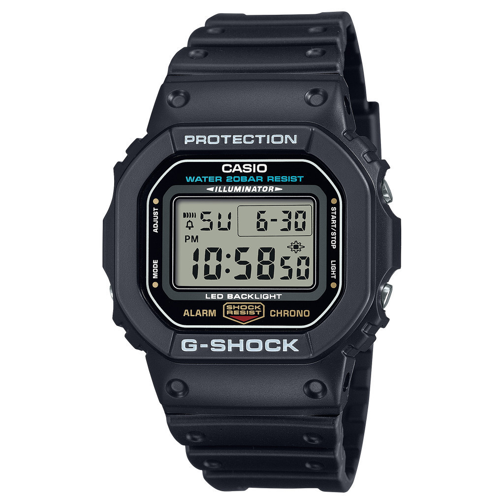 Casio G Shock DW 5600UE 1DR Black Resin Strap 200 Meter Digital World Time Watch Shopee Philippines