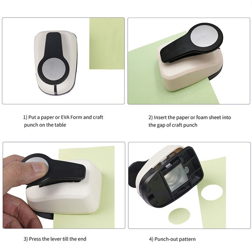 ABS+alloy Hole Puncher Portable Multiple Sizes Labor-saving Design ...
