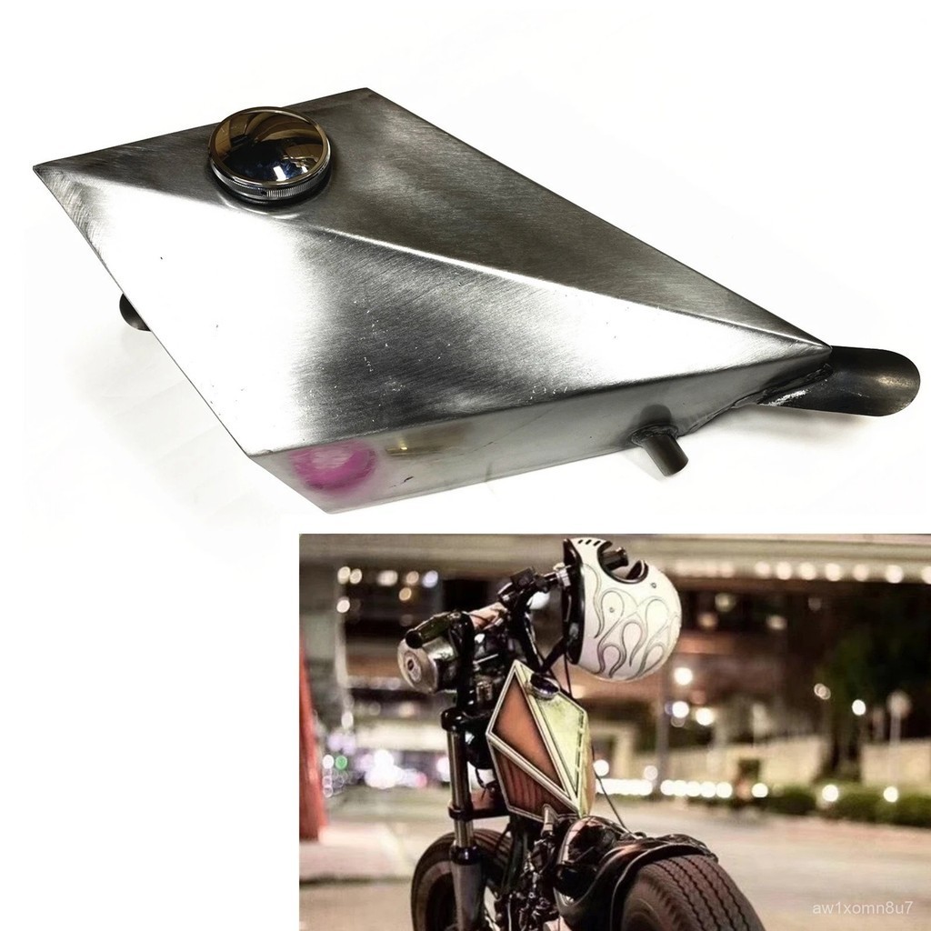 8 L Petrol Gas Tank Universal Triangle Style Modified Handmade ...