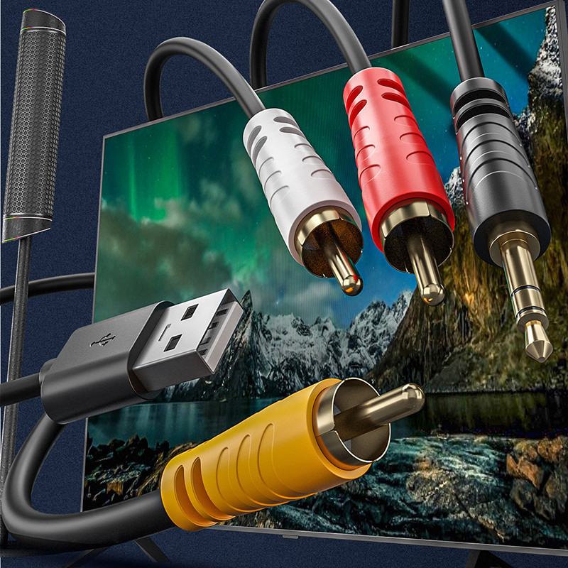 35mm Spdif To AUX Audio Adapter Output Cable Splitter For Speaker TV ...