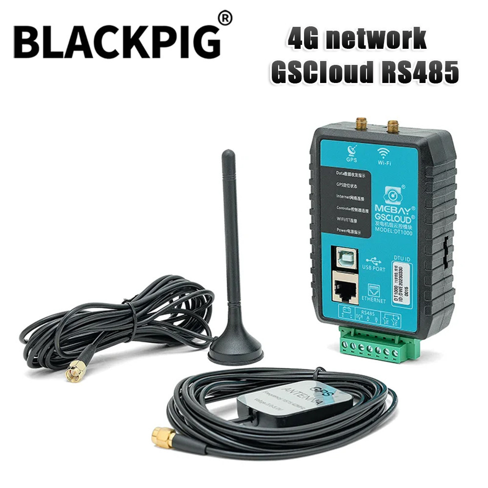♦Compatible Mebay Generator Controller DTU 4G GPS Cloud Communication ...