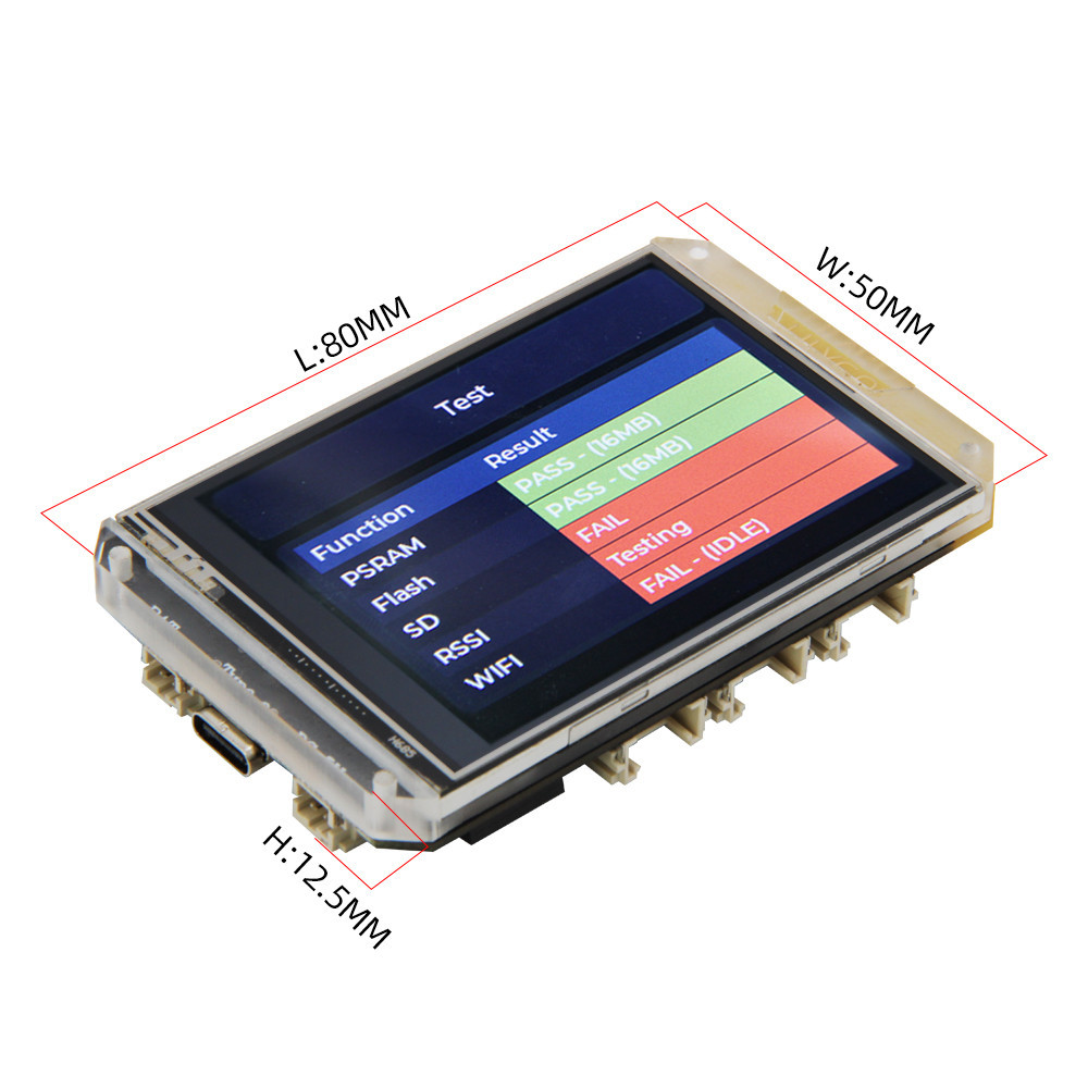 ღESP32-S3 Touch Display 2.8 inch ST7789 LCD Wi-Fi Bluetooth 5.0 ...