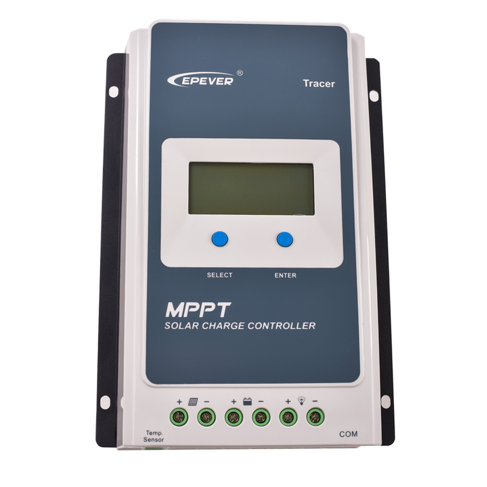 30A MPPT Solar Charge Controller 12V24V Automatic Transfer Switch LCD ...