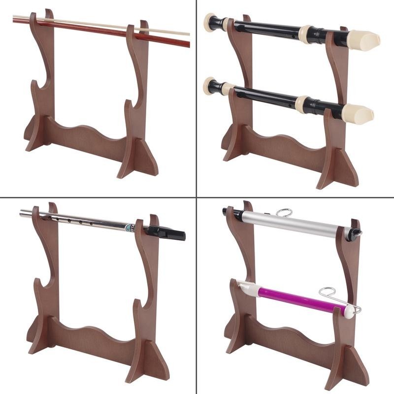 Flute Display Stand Flutes Holder Exquisite Retro Flute Holder Stand ...