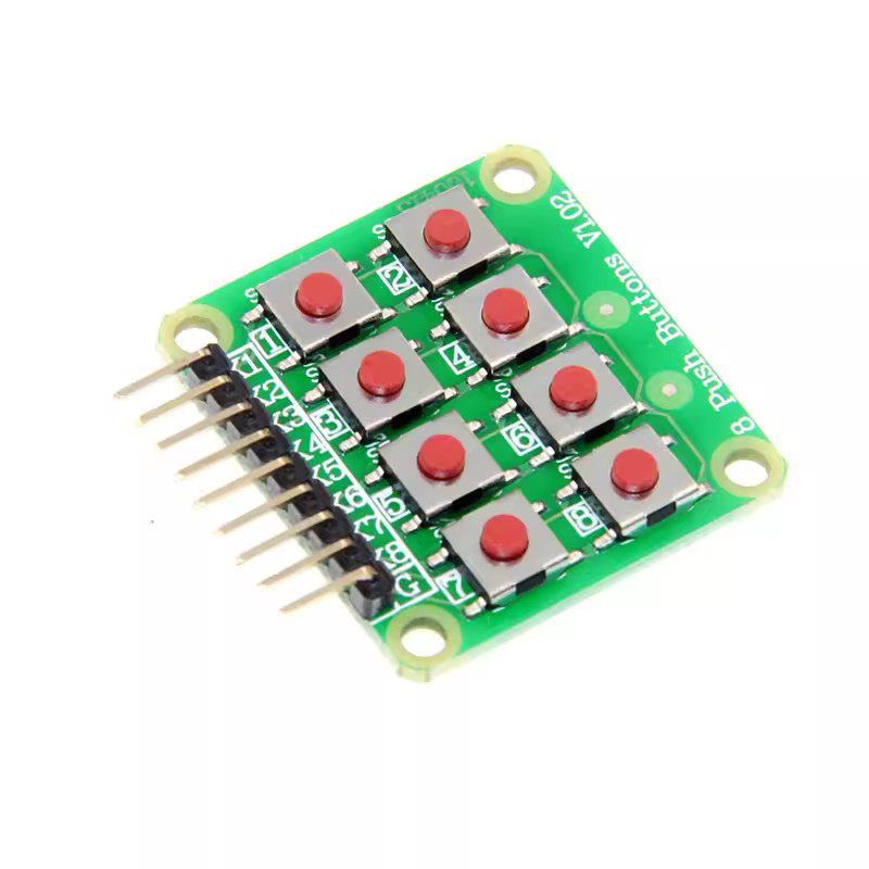 2x4 Keypad 4x2 Keypad 8 Push Buttons V1.00 Key Board Matrix Keyboard