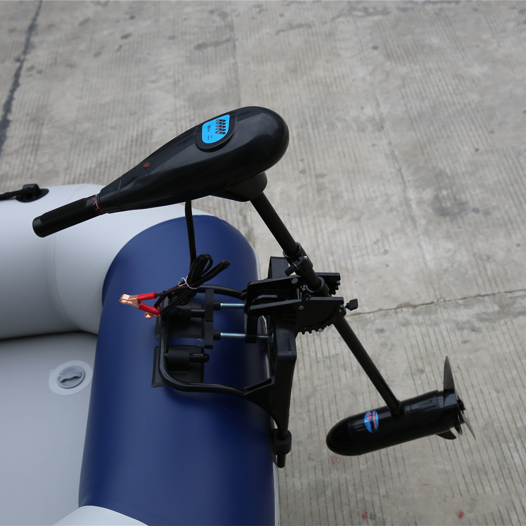 ☽Solarmarine 50 LBS 12 V Electric Trolling Motor Inflatable Boat ...