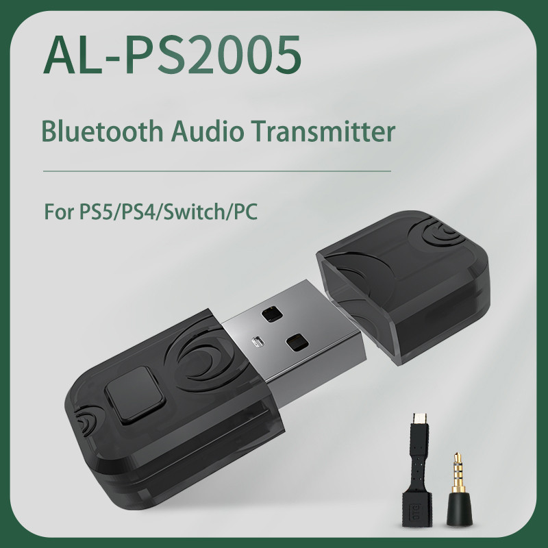 For PS5 ps4 Switch PC TV Car Computer Bluetooth 5.0 Audio Transmitter Receiver Wireless Headset y Shopee Philippines