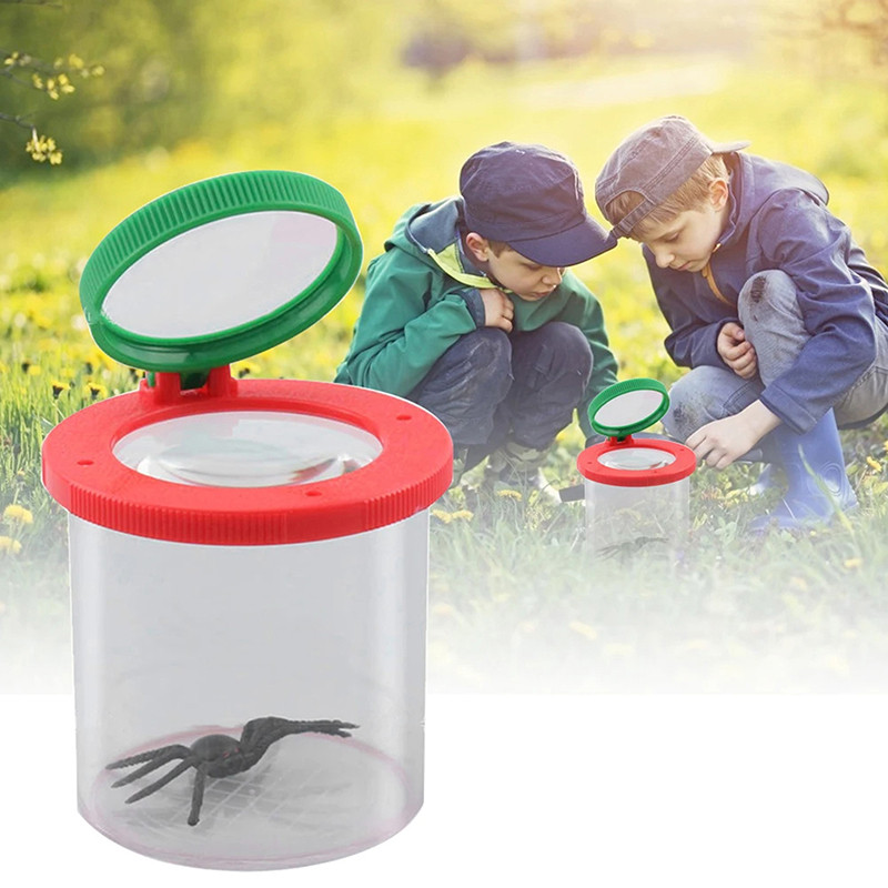 1pc Children Outdoor Insect Observation Box with Flip Lid Two-Way ...