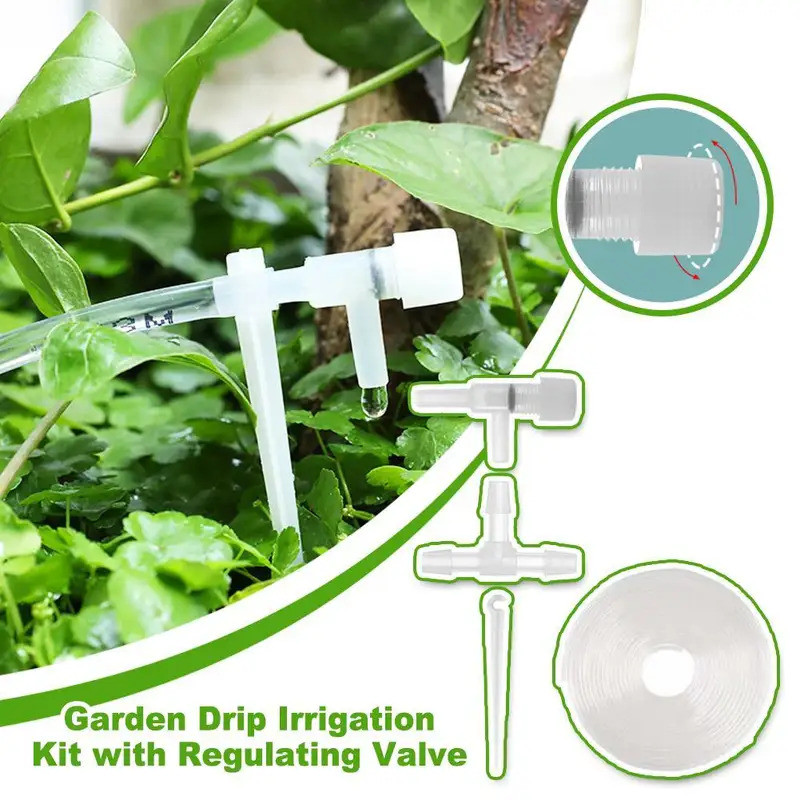 Drip Irrigation System Automatic Plant Watering Kit Irrigation ...
