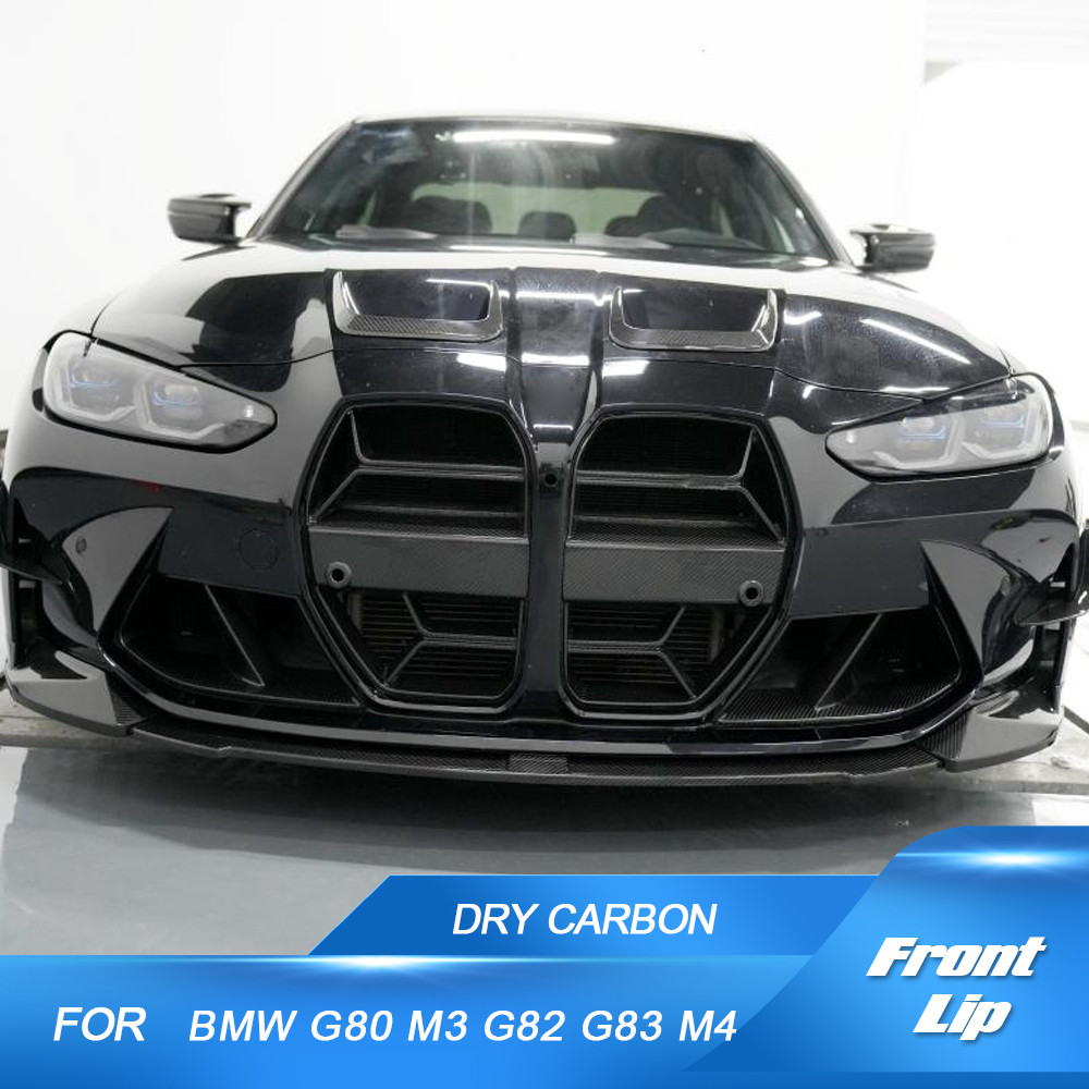 ⊰Car Front Bumper Lip Chin Spoiler for BMW 3 4 Series G80 M3 G82 G83 M4