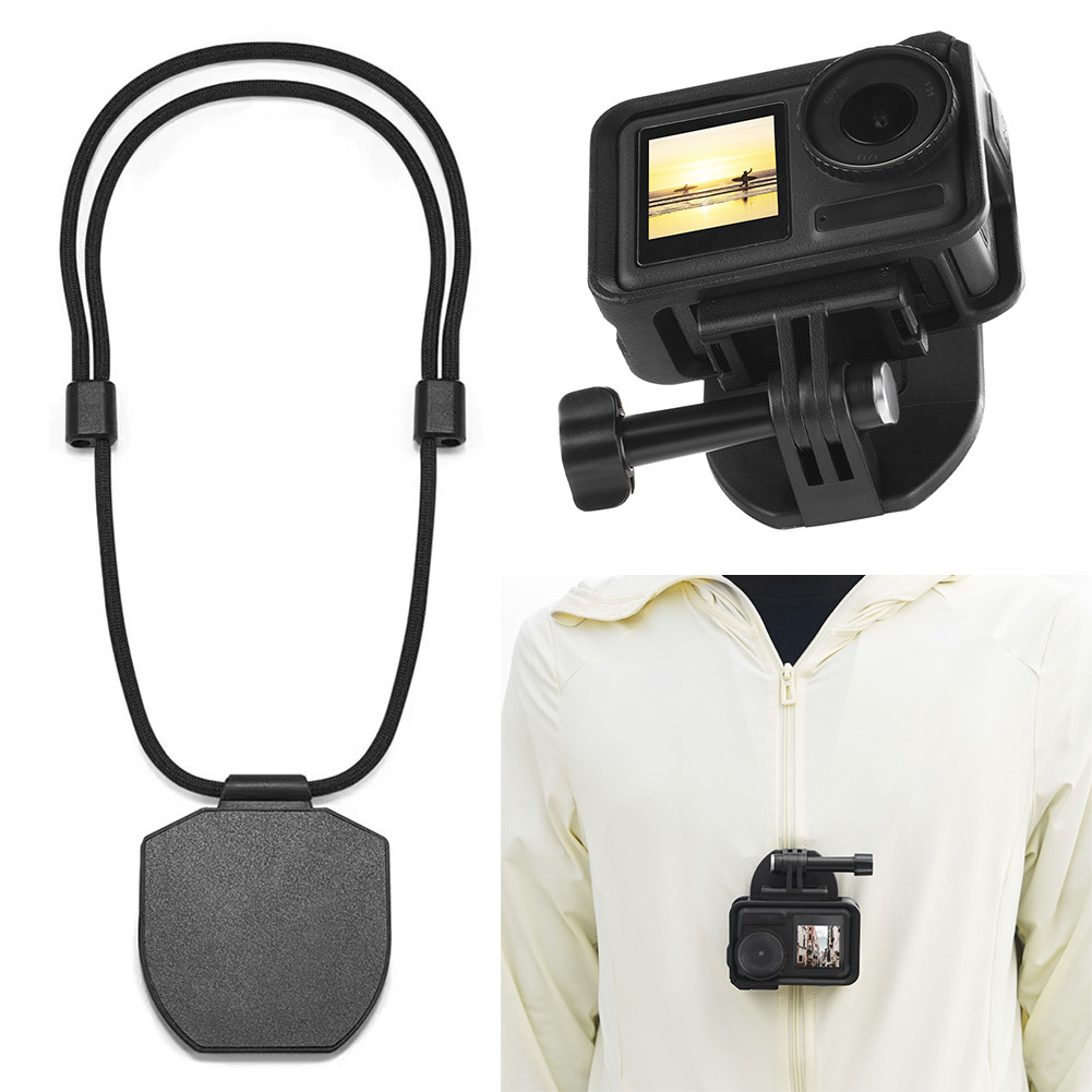 Magnetic Neck Snap Mount Stand Adjustable Hand Free Multi Necklace Neck ...