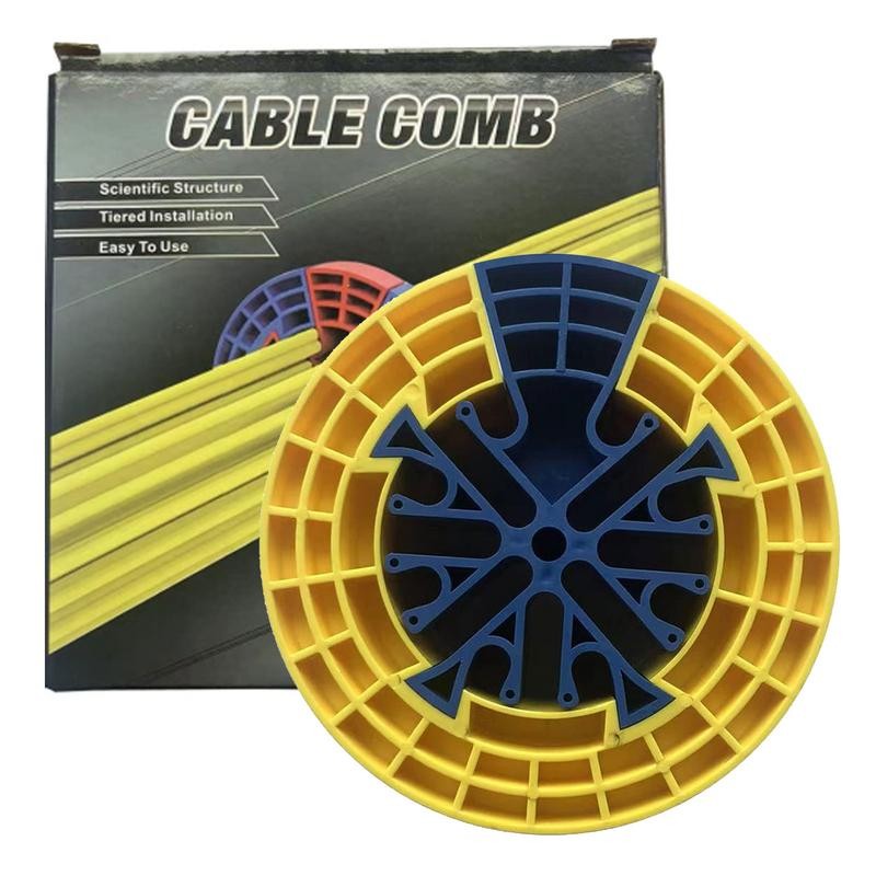 Network Carding Device Cable-Comb Fireproof ABS Plastic Cabling Network ...