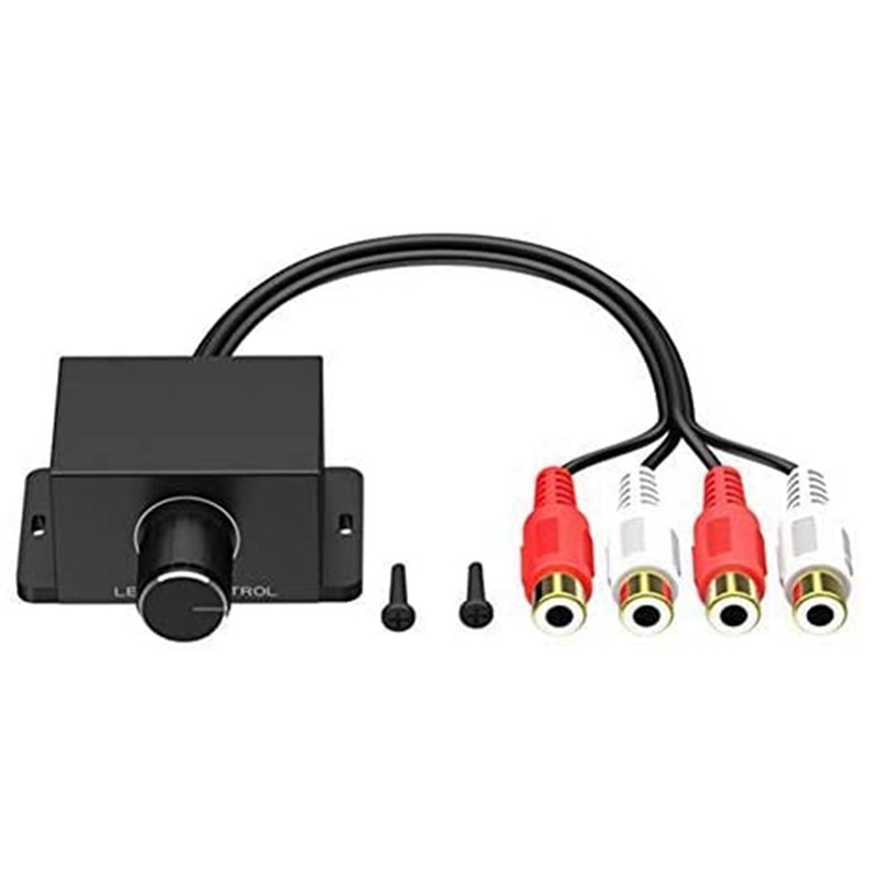 Audio Amplifier Mini Car Knob Adapter Interior Bass Boost Volume