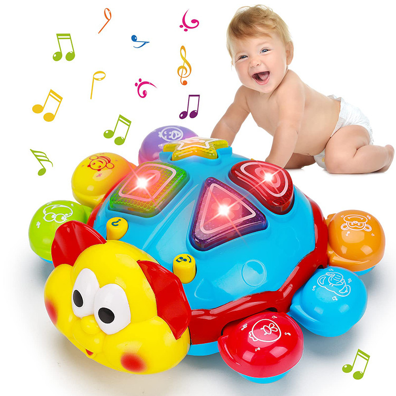 Baby Crawling Walking Musical Toy Spanish English Bilingual Learning Education Toys Babies Ligh Shopee Philippines