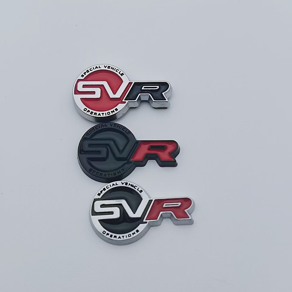 1pcs High-Quality Aluminium SVR Logo Car Steering Wheel Dashboard ...