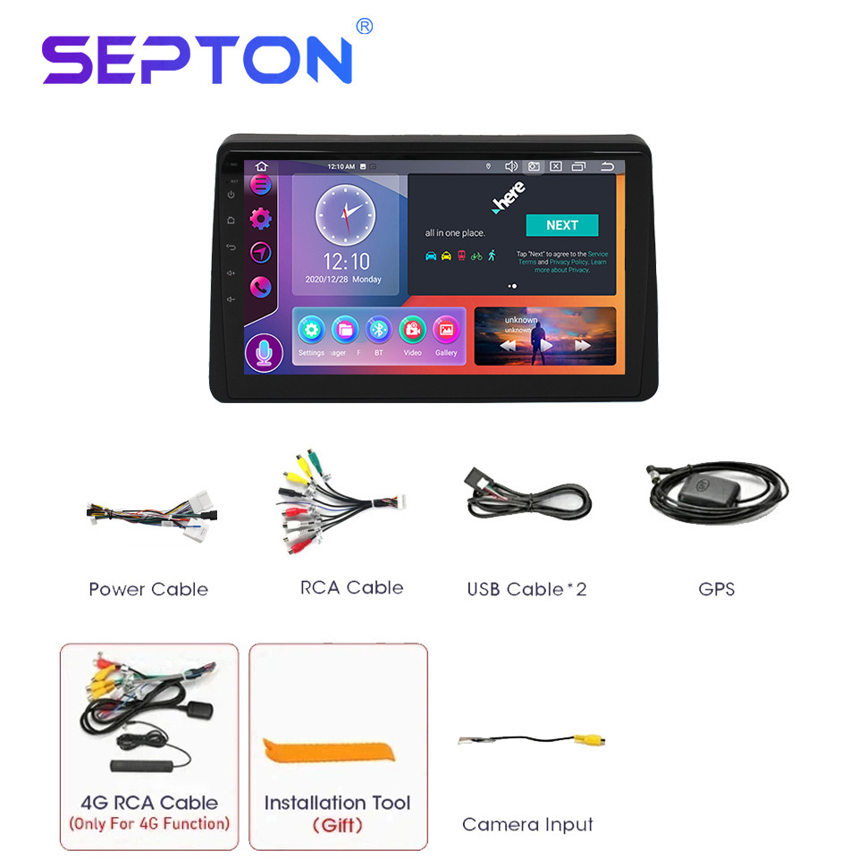 SEPTON Android Car Radio for Renault Duster HM 2 II 2020 - 2023 Arkana ...