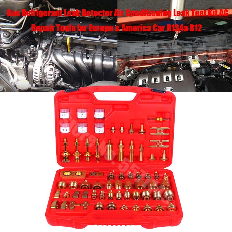Gas Refrigerant Leak Detector Air Conditioning Leak Test Kit AC Repair