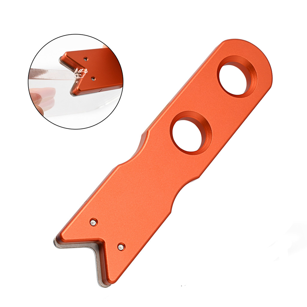 ☢EHDIS 90° VShaped Edge Trimmer Alloy VBlade Sharpener for Acrylic