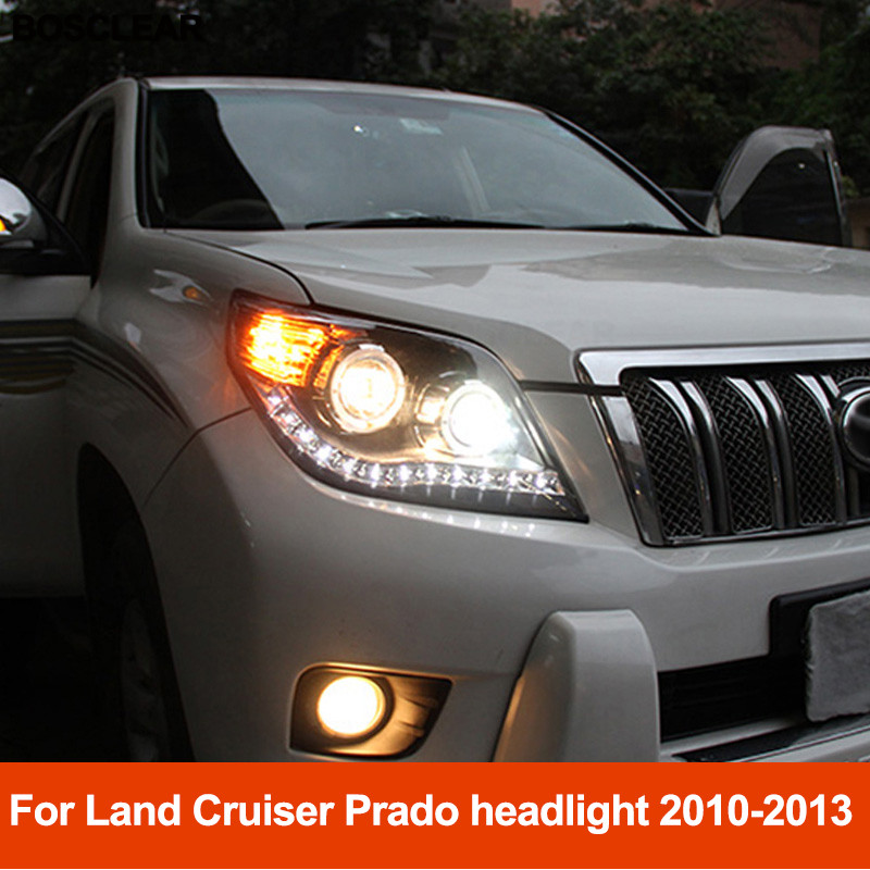 ???Car Styling for Toyota Land Cruiser Prado Headlights 2010 2011 2012 ...