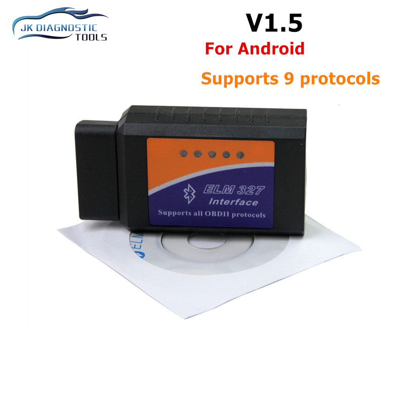 ☾OBD2 BT ELM327 V 1.5 Scanner Auto OBDII OBD 2 ODB II ELM 327 V1.5