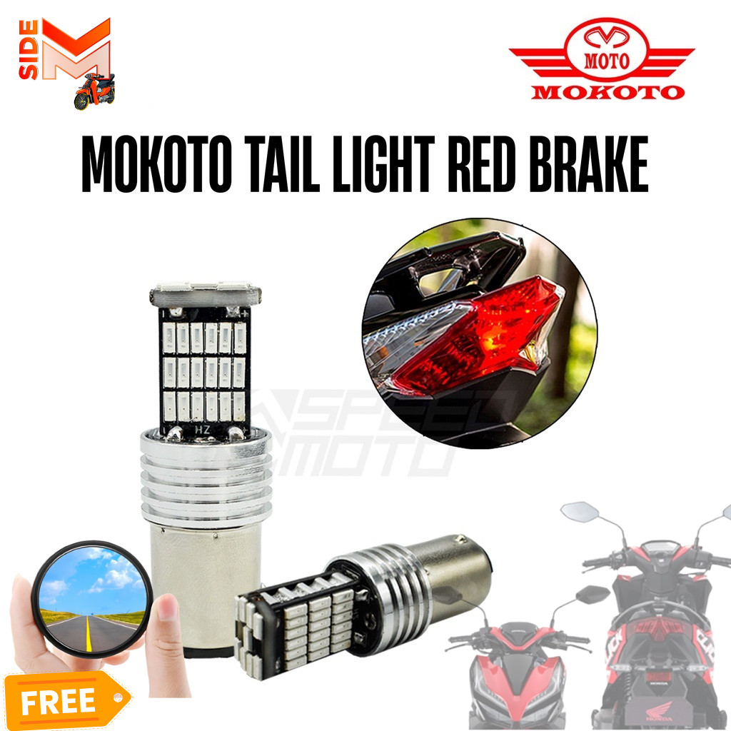 Suzuki Burgman TAIL LIGHT RED BRAKE LIGHT 15LED FOR ALL 12v GOOD