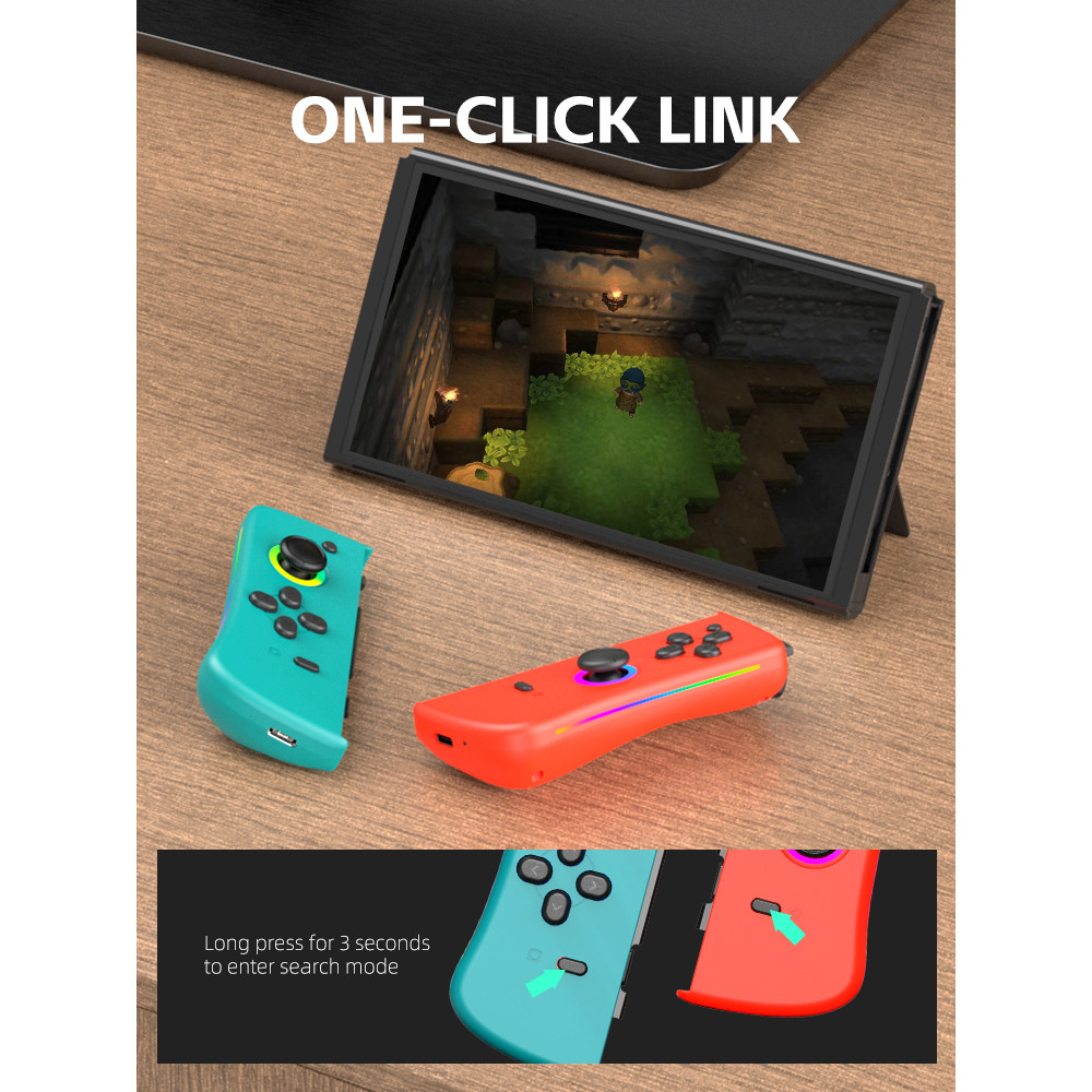 Data Frog Joy Pad Switch Controller Joystick Gamepad 6Axis Gyro ...