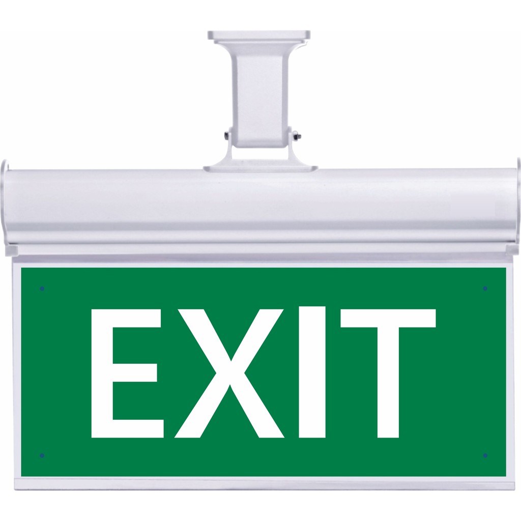 Emergency Exit Light Safety Sign LED Signs Exit Signs ( Single / Double ...
