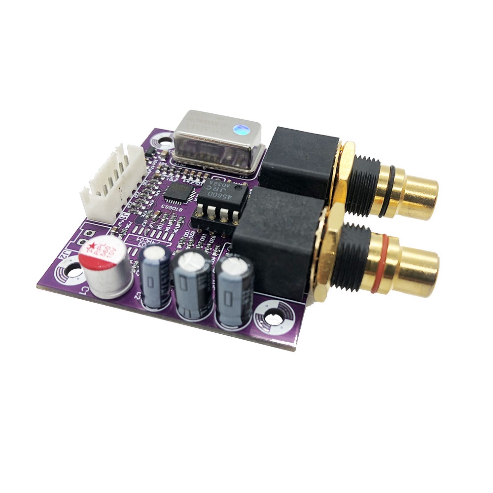 Nvarcher ES9018K2M Expansion Board I2S HiFi DAC Digital Audio Sound ...