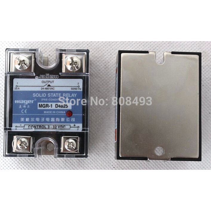 Single Phase Solid State Relay SSR 25A MGR1 D4825 Mager MGR Shopee