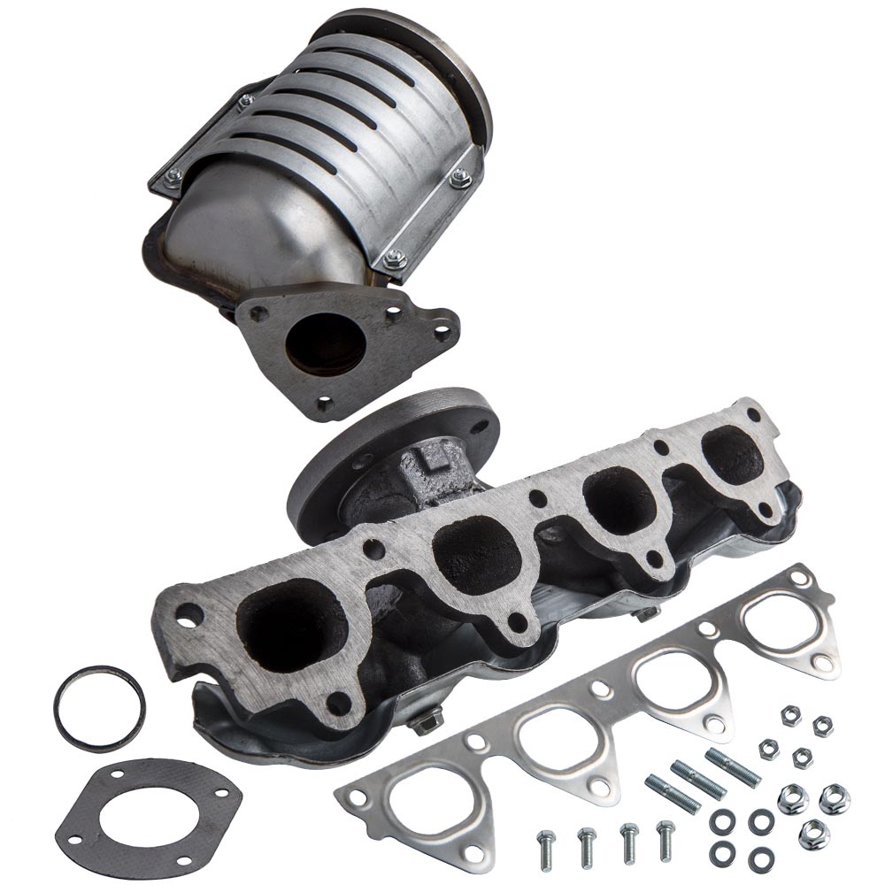 Catalytic Converter w/ Exhaust Manifold for Honda Civic I4 D16Y7 Engine