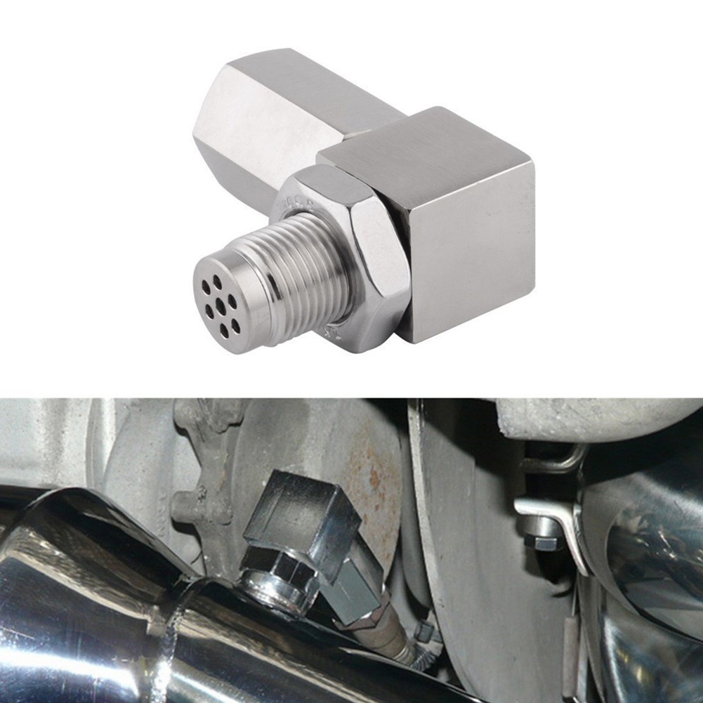 90 Degree Car Angled Oil Pressure Sensor Adapter Mini Catalytic