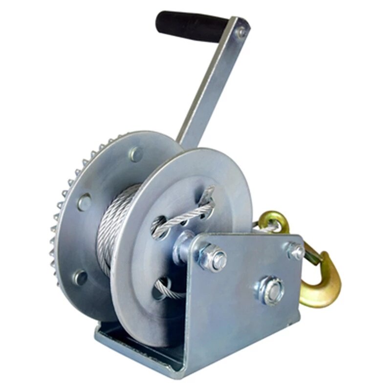 Hand winch Manual winch Windlass Hand winch 600-3000 lb winch/10m Hand ...