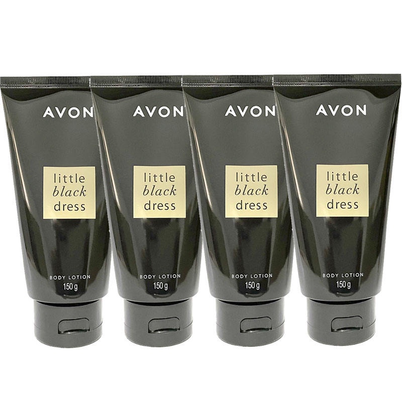 ♗Avon small black dress deodorant milk 150g grams of body lotion