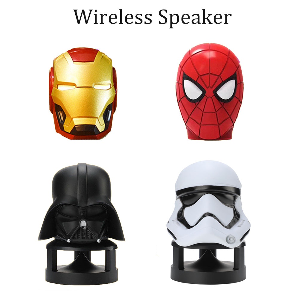 Marvel Iron Man V4.2 Wireless Bluetooth Speakers Portable Mini Hifi ...