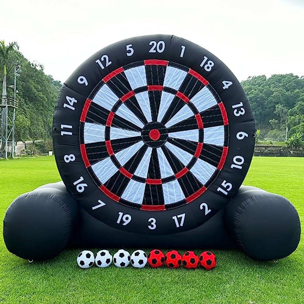 Touch ballOutdoor Inflatable Soccer Darts Board Giant Soccer Darts with ...