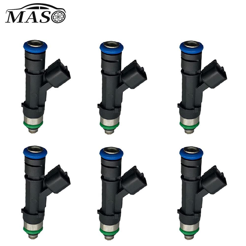 6Pcs Fuel Injectors Nozzle 0280158020, 81212145 for Jeep Grand Cherokee Commander Liberty