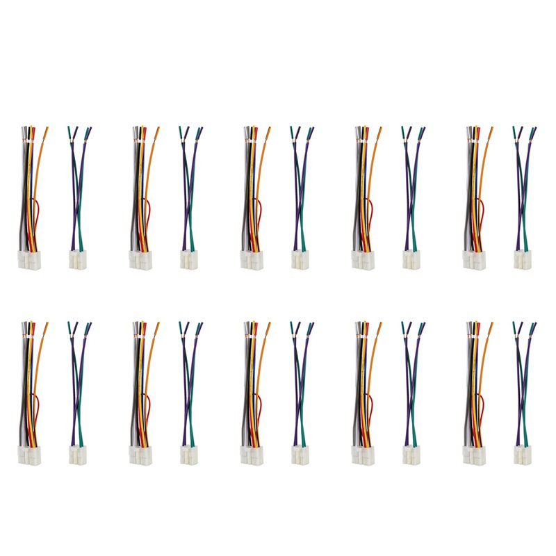 Universal Stereo Cd Player Wiring Harness For Toyota/Scion/Subaru Wire