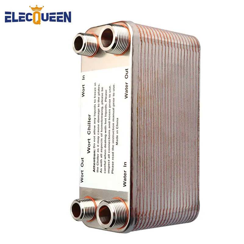 SKNF 20/30/40 Plates Heat Exchanger Wort Chiller, Stainless Steel