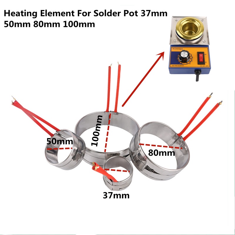 Heating Element For Solder Pot Solder Machine Tin Furnace Desoldering