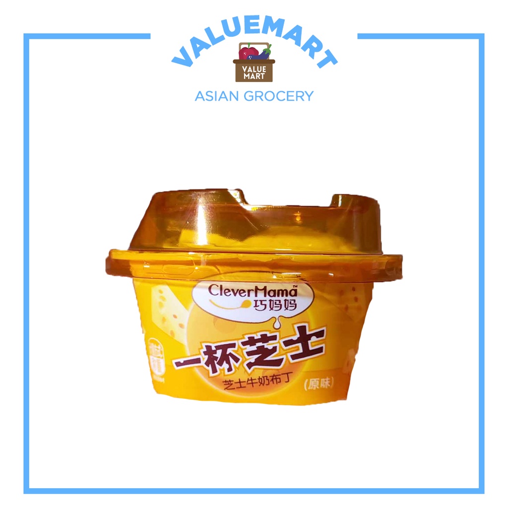 Clever Mama Milky Pudding Snack (Egg Pudding, Yogurt, Milk, Peach