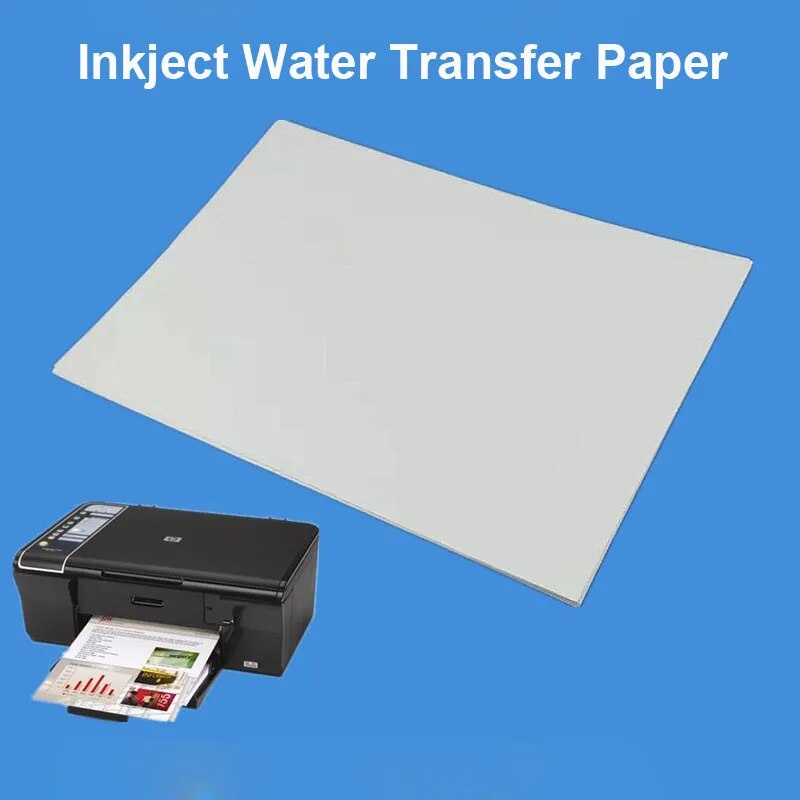 059 Transparent Waterslide Decal Paper for Inkjet Printer A4 Water